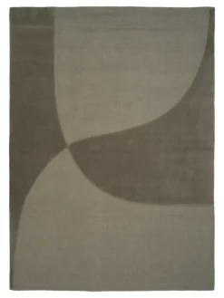 Linie Design Split Plains Tæppe, Mustard fra><noscript><img width=