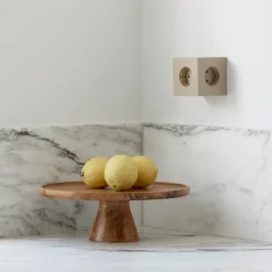 Avolt Square 2 Stikdåse med USB, beige fra><noscript><img width=