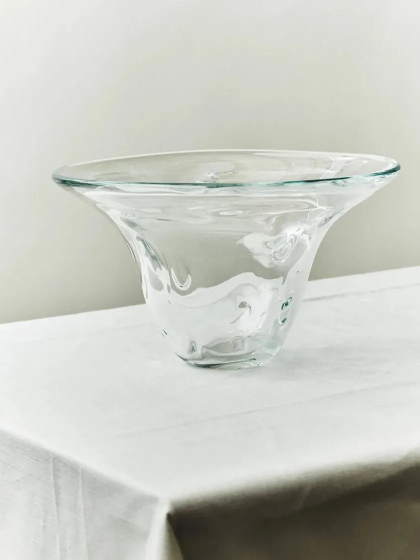 Louise Roe S.R. Vintage Bowl Deco Clear fra> Vaser