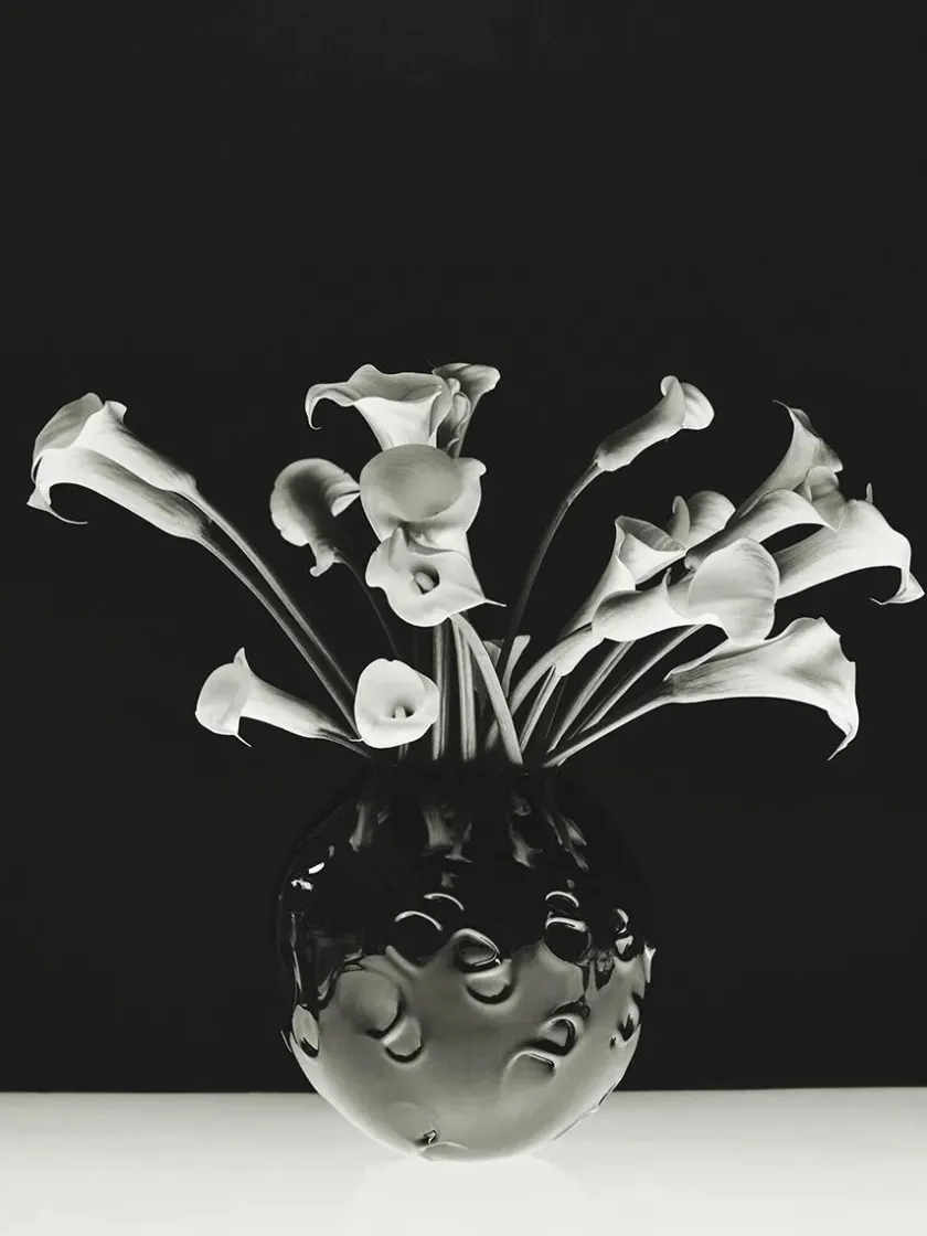 Louise Roe S.R. Vintage Vase Deco Black fra> Vaser