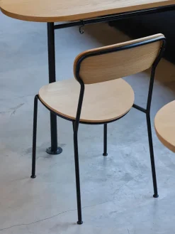 Stellar Works Stack Dining Chair, natural oak fra><noscript><img width=