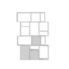 Muuto Stacked Storage System, bookcase 2 fra> Reolsystemer
