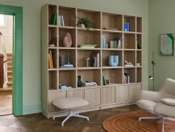Muuto Stacked Storage System, bookcase 1 fra> Reolsystemer