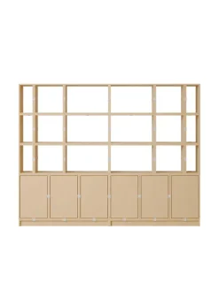 Muuto Stacked Storage System, office storage 2 fra> Reolsystemer