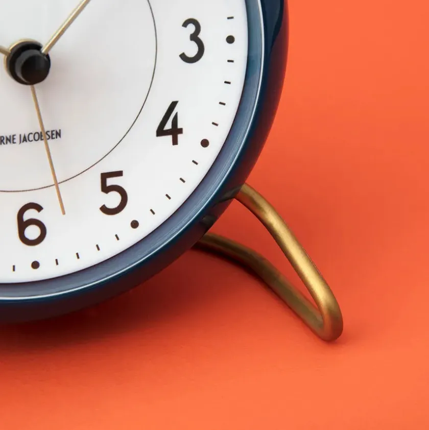 Arne Jacobsen Clocks Station Bordur, sort af Arne Jacobsen> Gaver Til Ham