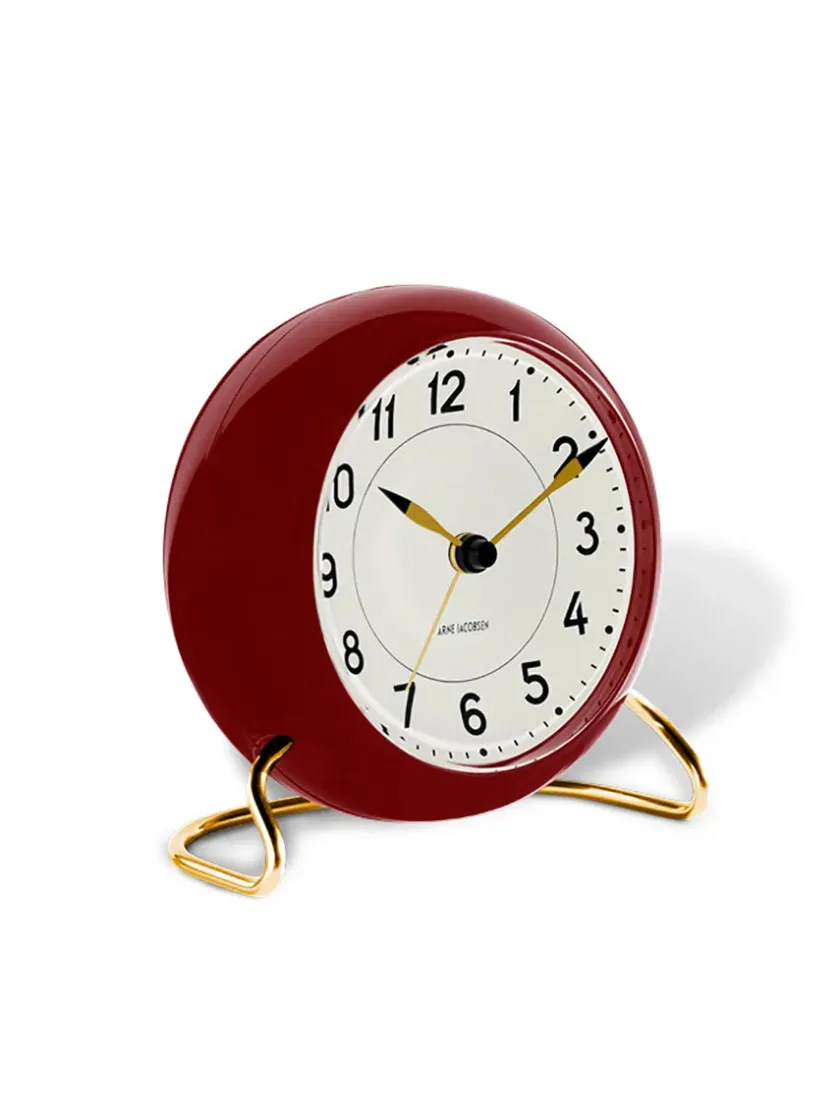 Arne Jacobsen Clocks Station Bordur, sort af Arne Jacobsen> Gaver Til Ham