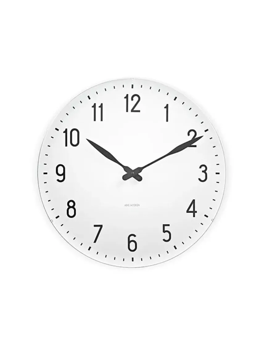 Arne Jacobsen Clocks Station vægur af Arne Jacobsen (Ø: 48)> Gaver Til Ham|Vægure