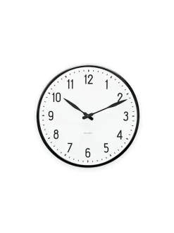 Arne Jacobsen Clocks Station vægur af Arne Jacobsen (Ø: 29)> Gaver Til Ham|Vægure