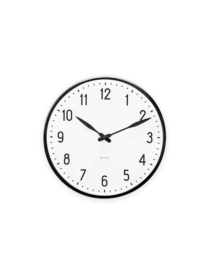 Arne Jacobsen Clocks Station vægur af Arne Jacobsen (Ø: 29)> Gaver Til Ham|Vægure