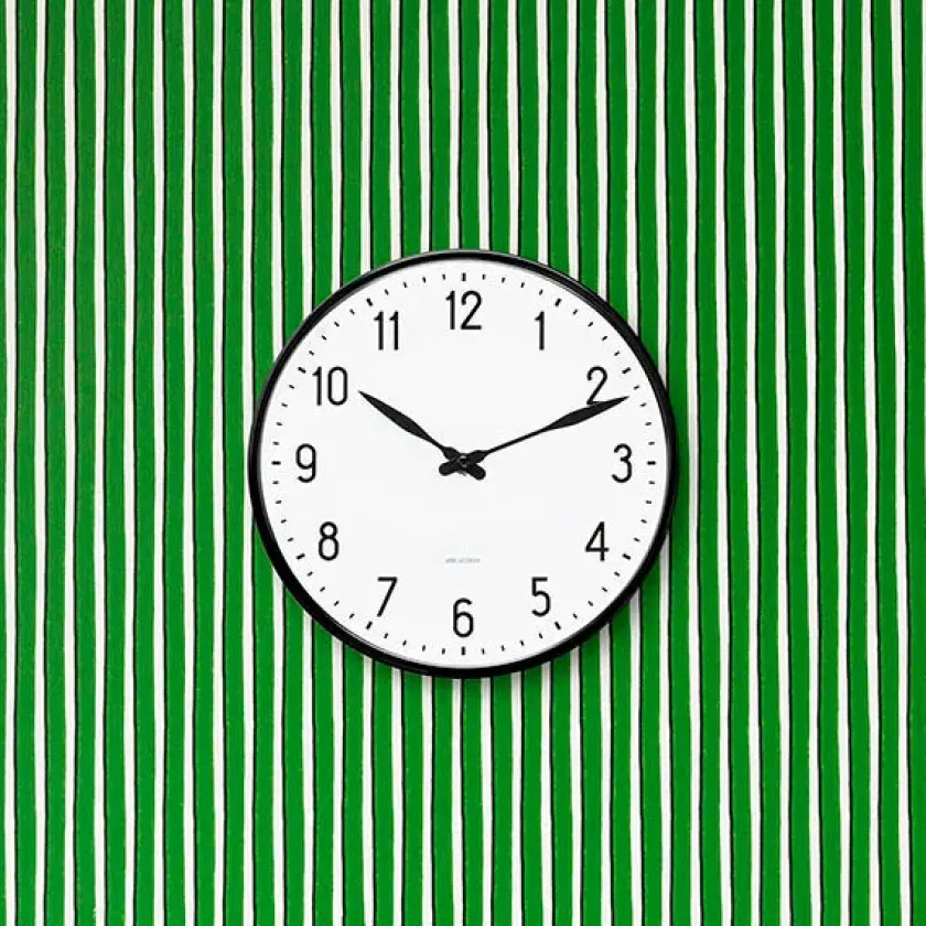 Arne Jacobsen Clocks Station vægur af Arne Jacobsen (Ø: 29)> Gaver Til Ham|Vægure