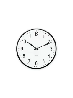 Arne Jacobsen Clocks Station vægur af Arne Jacobsen (Ø: 16)><noscript><img width=