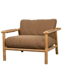Cane-line Sticks Loungestol, teak fra> Udendørs Loungemøbler|Havestole