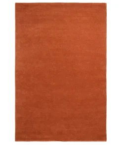 Ferm Living Stille Tufted Rug, red brown fra> Gulvtæpper