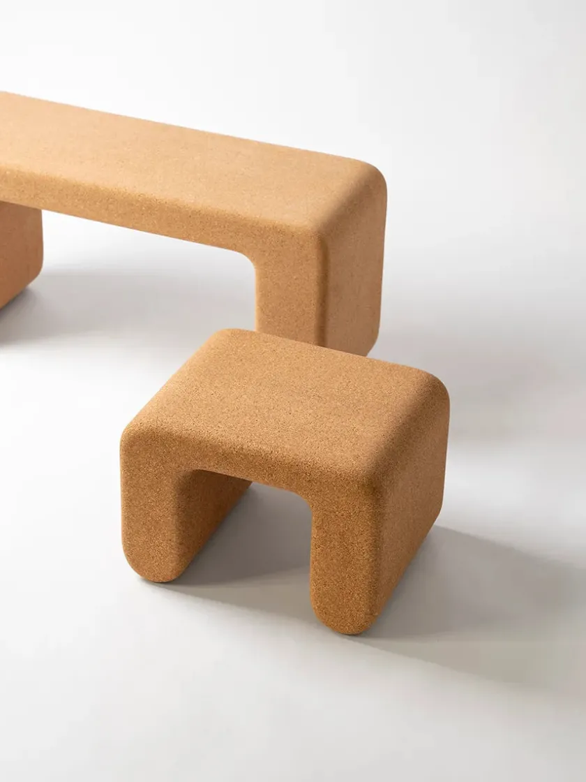 raawii Stringer Cork Bench fra> Bænke