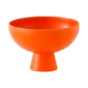 raawii Strøm Skål, vibrant orange fra> Service