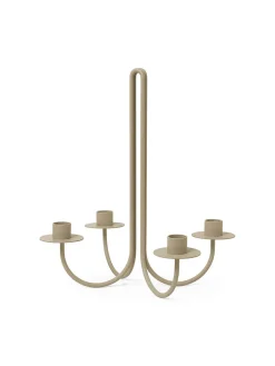 Ferm Living Sway Candelabra fra> Adventsstager|Lysestager