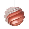 Le Klint Swirl 3, kobber fra> Pendler|Spots