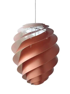 Le Klint Swirl 2, kobber fra> Pendler|Spots