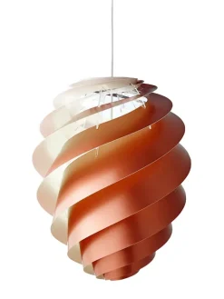 Le Klint Swirl 2, kobber fra> Pendler|Spots