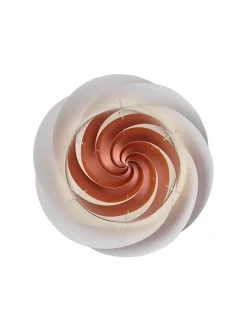 Le Klint Swirl Loft/væglampe, kobber fra> Væglamper|Spots