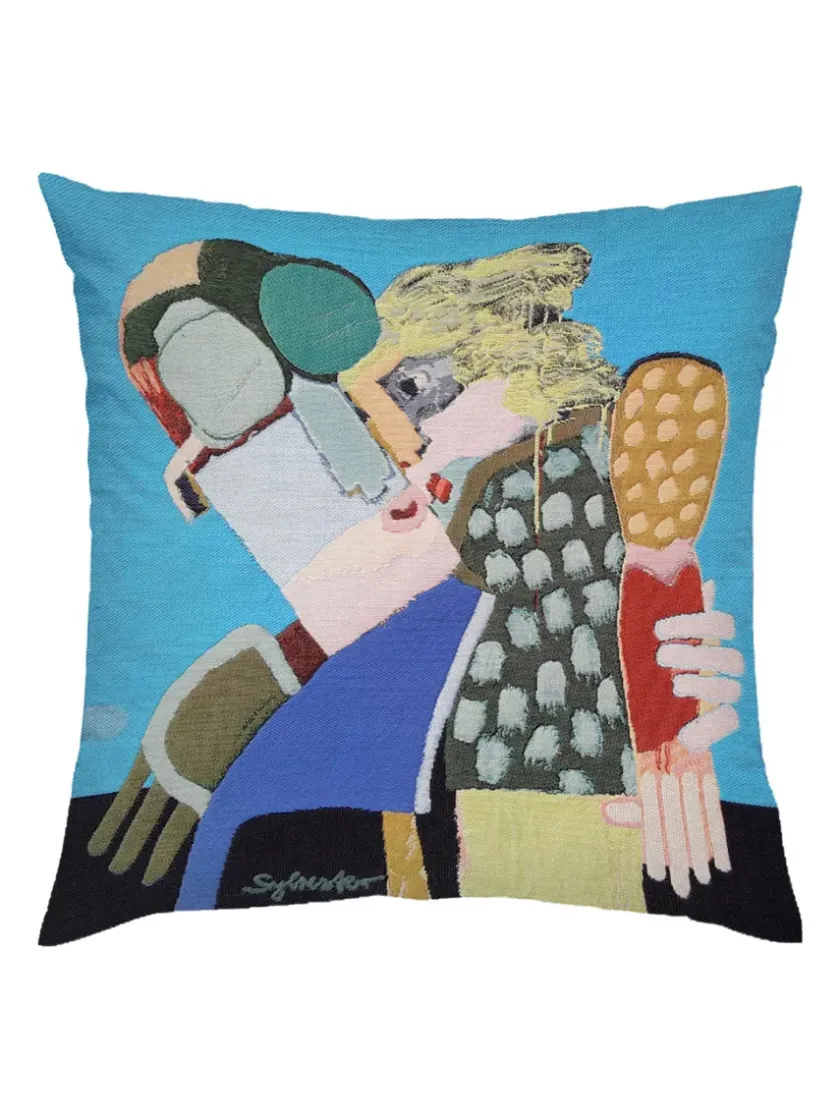 Poulin Design Sylvester Kiss Me pude fra> Puder Og Plaider|Puder