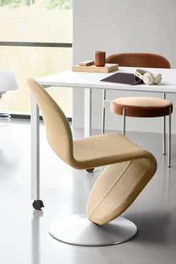 Verpan System 1-2-3 spisestol af Verner Panton> Spisebordsstole
