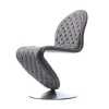 Verpan System 1-2-3 spisestol Deluxe af Verner Panton> Spisebordsstole
