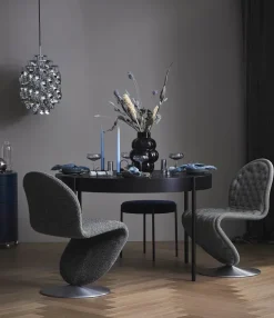 Verpan System 1-2-3 spisestol Deluxe af Verner Panton> Spisebordsstole