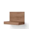 New Works Tana Wall Mounted Desk, walnut fra> Skriveborde