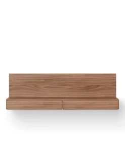 New Works Tana Wall Mounted Media Module, black stained oak fra><noscript><img width=