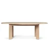 Ferm Living Tarn Dining Table 220, white oiled fra> Spiseborde