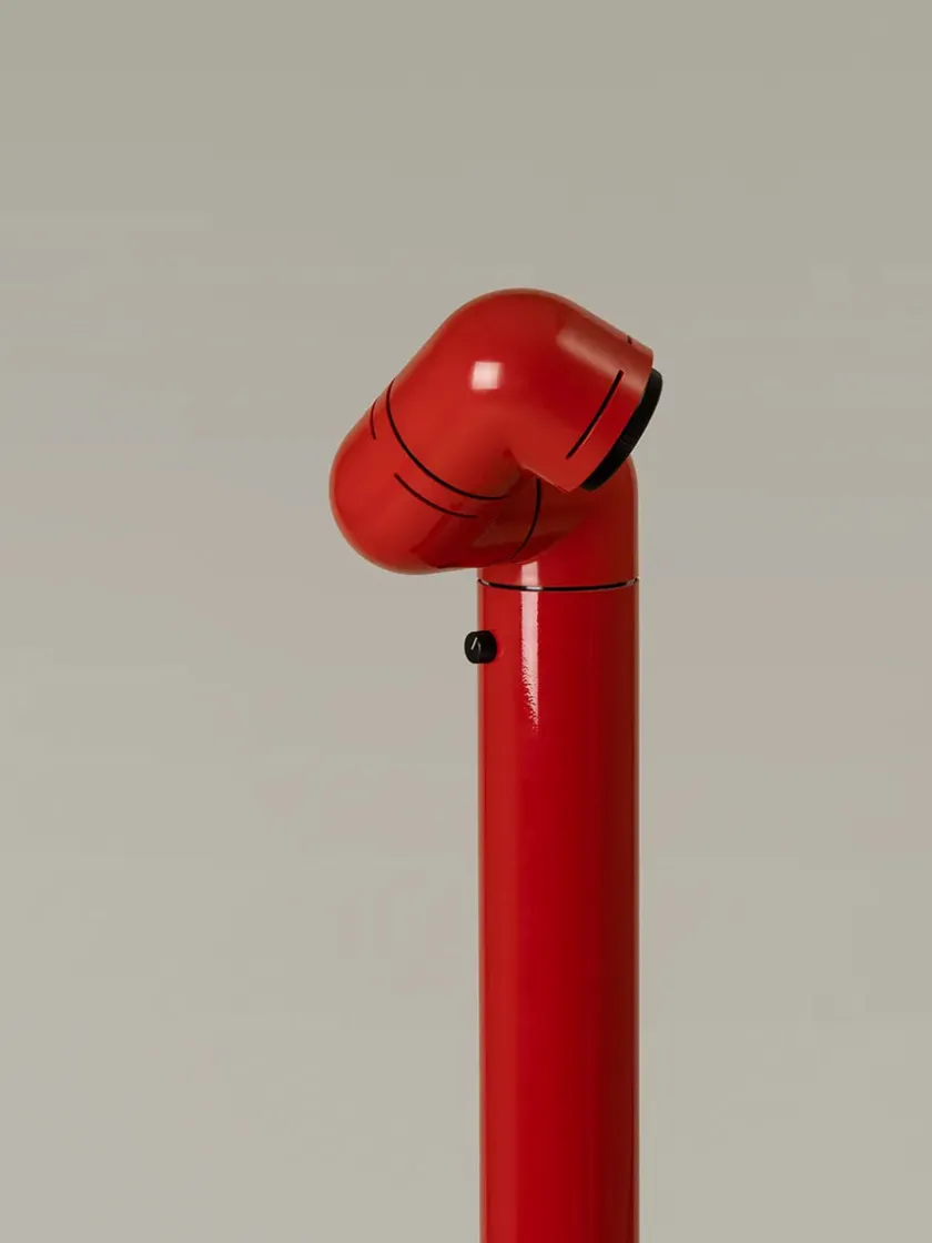 Santa & Cole Tatu Alta Gulvlampe, pure red fra Santa and Cole> Gulvlamper|Spots