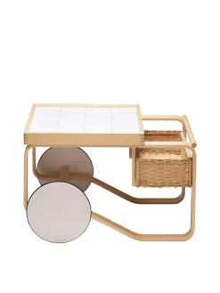 Artek Tea Trolley 900 fra> Rulleborde/Barvogn