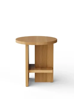 Nine Tee side table, round fra> Sideborde Og Små Borde