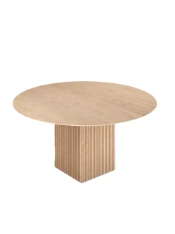 DK3 Ten Table Round Ø150, sæbebehandlet eg fra> Spiseborde