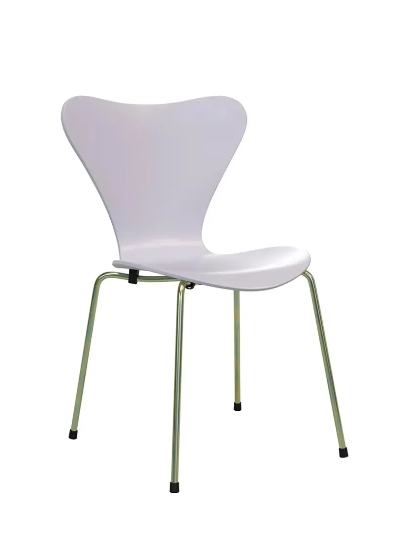 Fritz Hansen 70th Anniversary Edition 3107 Spisebordsstol, 7:14 AM Blue af Arne Jacobsen> Spisebordsstole