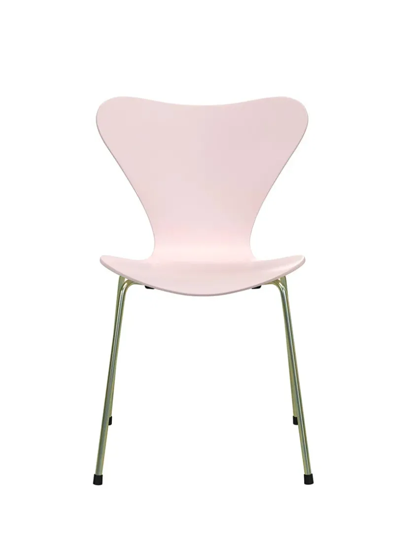 Fritz Hansen 70th Anniversary Edition 3107 Spisebordsstol, 7:14 AM Green af Arne Jacobsen> Spisebordsstole