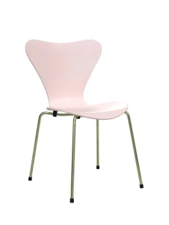Fritz Hansen 70th Anniversary Edition 3107 Spisebordsstol, 7:14 AM Pink af Arne Jacobsen><noscript><img width=