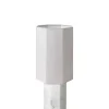 Louise Roe The Eight Over Eight Lamp Small, white marble fra> Spots