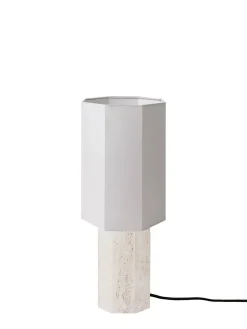 Louise Roe The Eight Over Eight Lamp Small, white marble fra><noscript><img width=