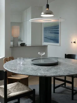 Louise Roe The Eight Over Eight Lamp Large, white marble fra><noscript><img width=