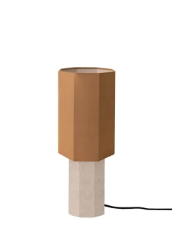 Louise Roe The Eight Over Eight Lamp Small, grey marble fra><noscript><img width=