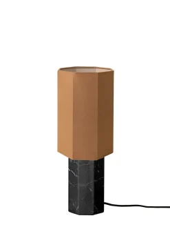 Louise Roe The Eight Over Eight Lamp Small, grey marble fra><noscript><img width=