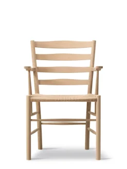 Fredericia Furniture The Klint Armchair, sæbebehandlet eg fra> Spisebordsstole