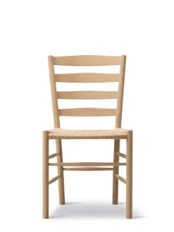 Fredericia Furniture The Klint Chair, sæbebehandlet eg fra> Spisebordsstole