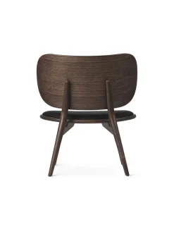 Mater The Lounge Chair, sirka grå eg med sort læder fra><noscript><img width=
