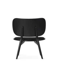 Mater The Lounge Chair, sirka grå eg med sort læder fra><noscript><img width=
