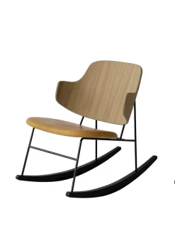 Audo Copenhagen The Penguin Rocking Chair, Læder fra><noscript><img width=