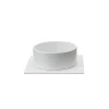 Kunstindustrien The Square lysestage Ø7 cm, hvid fra> Lysestager