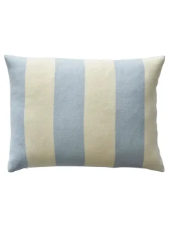 Silkeborg Uldspinderi The Sweater Cushion, blue fra> Puder Og Plaider|Puder